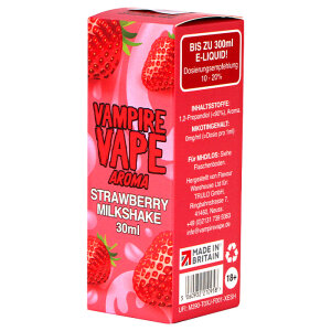 Vampire Vape Aroma - Strawberry Milkshake