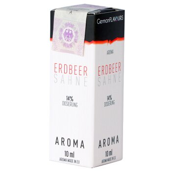 Germanflavours Aroma - Erdbeer Sahne