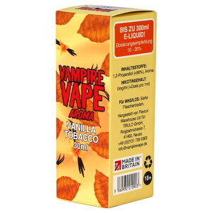 Vampire Vape Aroma - Vanilla Tobacco