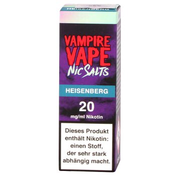Vampire Vape Heisenberg Nic Salts