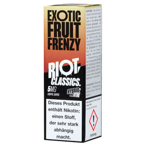 Riot Squad Exotic Fruit Frenzy Hybrid Nic Salt