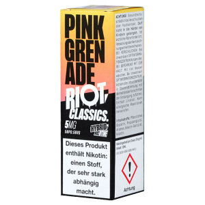Riot Squad Pink Grenade Hybrid Nic Salt