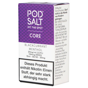 Podsalt Blackcurrant Menthol Nic Salt