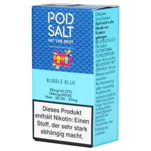 Podsalt Fusion Candy Rush Bubble Blue Nic Salt 20mg