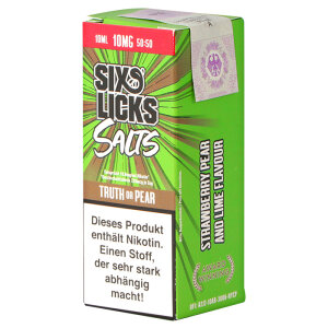 Six Licks Truth or Pear Nikotinsalz