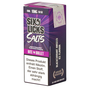 Six Licks Bite the Bullet Nikotinsalz