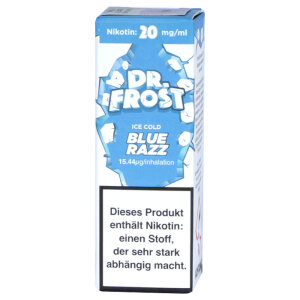 Dr. Frost Ice Cold Blue Razz Nic Salt 20mg