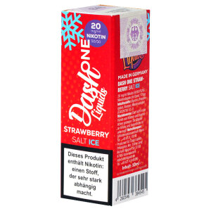 Dash Liquids One Strawberry Ice Nic Salt