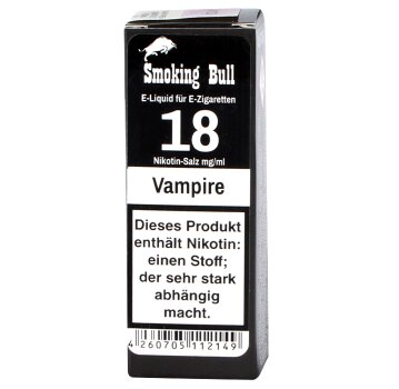 Smoking Bull Vampire Nikotinsalz 18mg