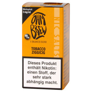 Ohm Brew Tobacco Ziggicig Nikotinsalz