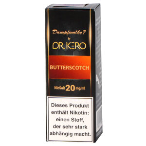 Dr. Kero x Dampfwolke 7 Butterscotch Nikotinsalz