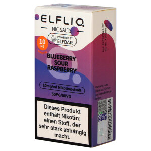 Elf Bar Elfliq Blueberry Sour Raspberry Nikotinsalz
