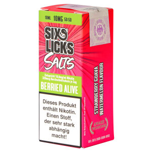 Six Licks Berried Alive Nikotinsalz