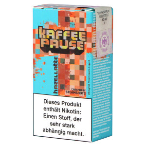 Steamshots Kaffeepause Hazellatte Nikotinsalz 20mg