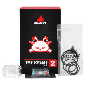 Hellvape Fat Rabbit 2 Tank Schwarz Matt