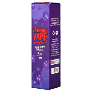 Vampire Vape Aroma - All Day Grape Longfill