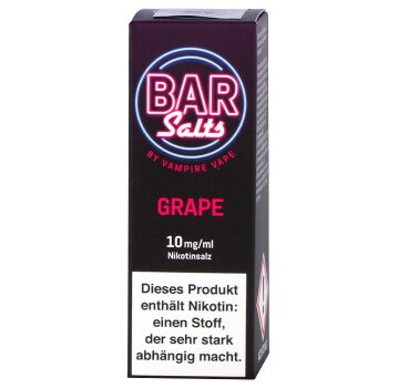 Vampire Vape Bar Salts Grape Nikotinsalz