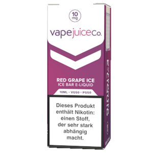 Vape Juice Co. Red Grape Ice Nic Salt