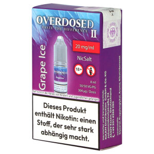 Overdosed II Grape Ice Nikotinsalz 20mg