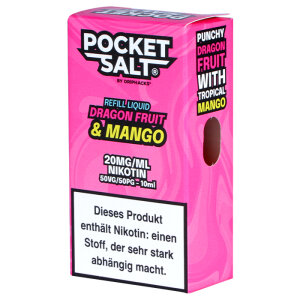 Pocket Salt Dragonfruit & Mango Nic Salt 20mg