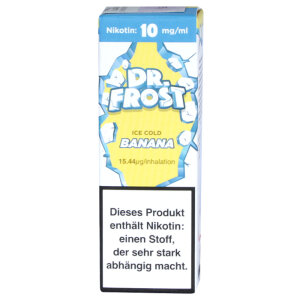 Dr. Frost Ice Cold Banana Nic Salt 10mg