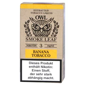 Owl Smoke Leaf Banana Tobacco